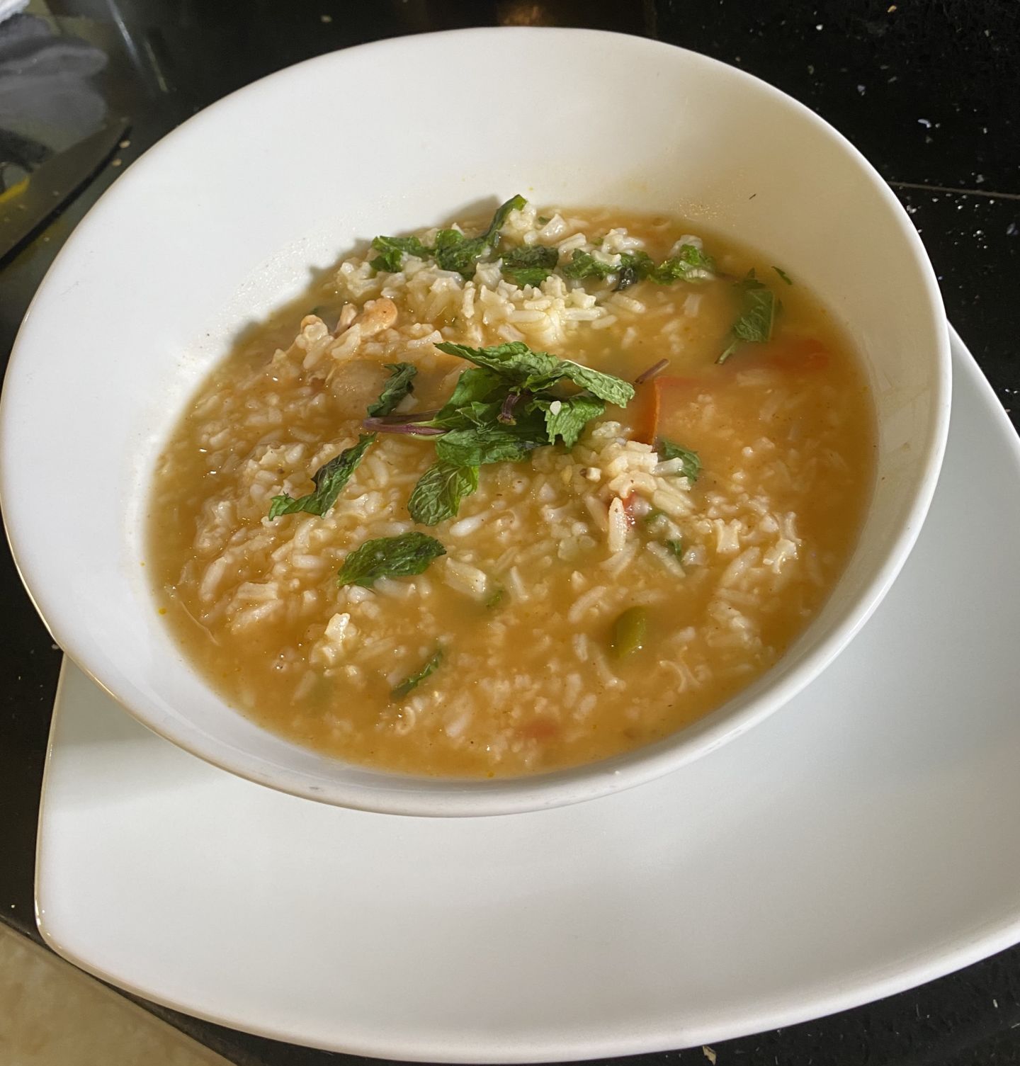 Arroz Aguado de Pollo