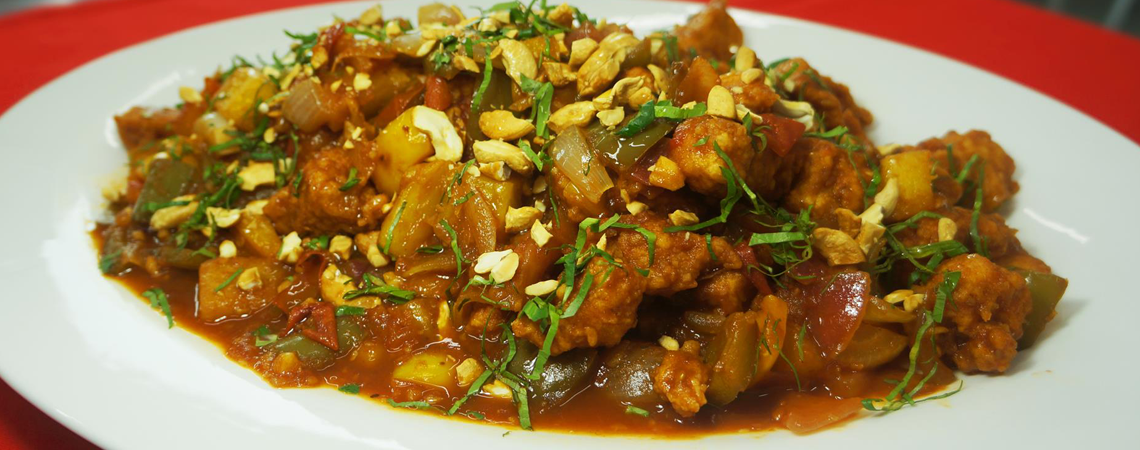 Pollo Agridulce con Marañón